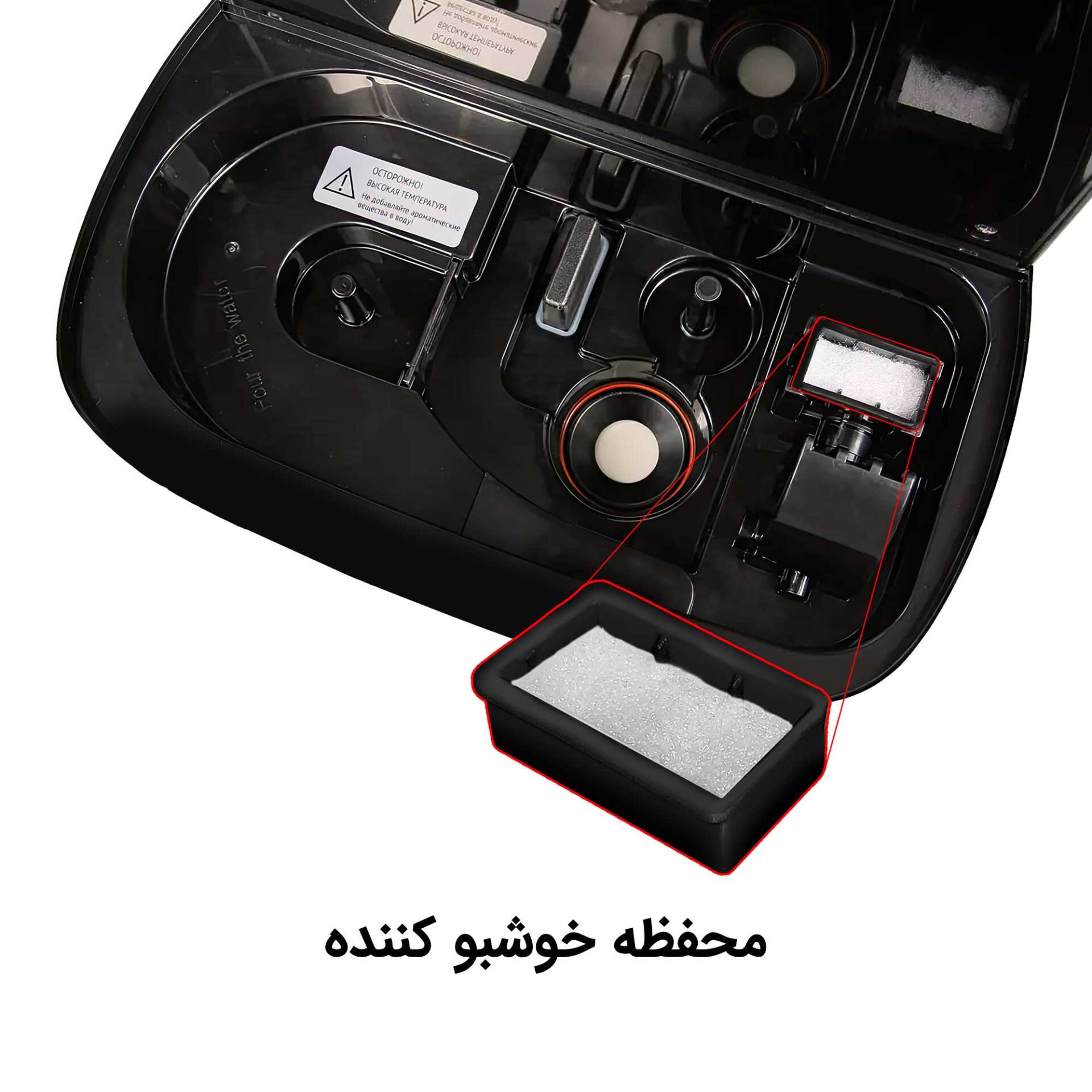  دستگاه بخور و رطوبت‌ساز سرد و گرم آلما مدل AP-373 ملزومات 