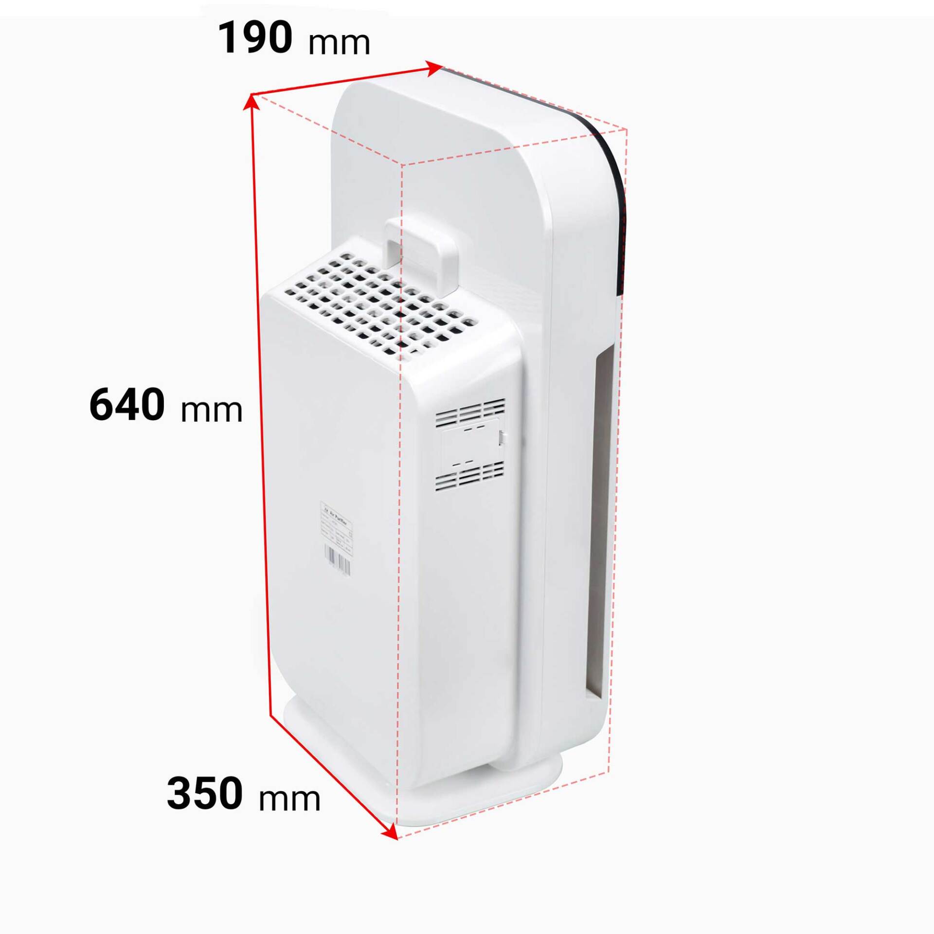  دستگاه تصفیه هوا آلماپرایم مدل AP-361 اندازه سایز 